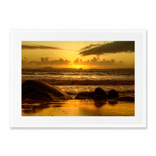 Sunset over the Ocean