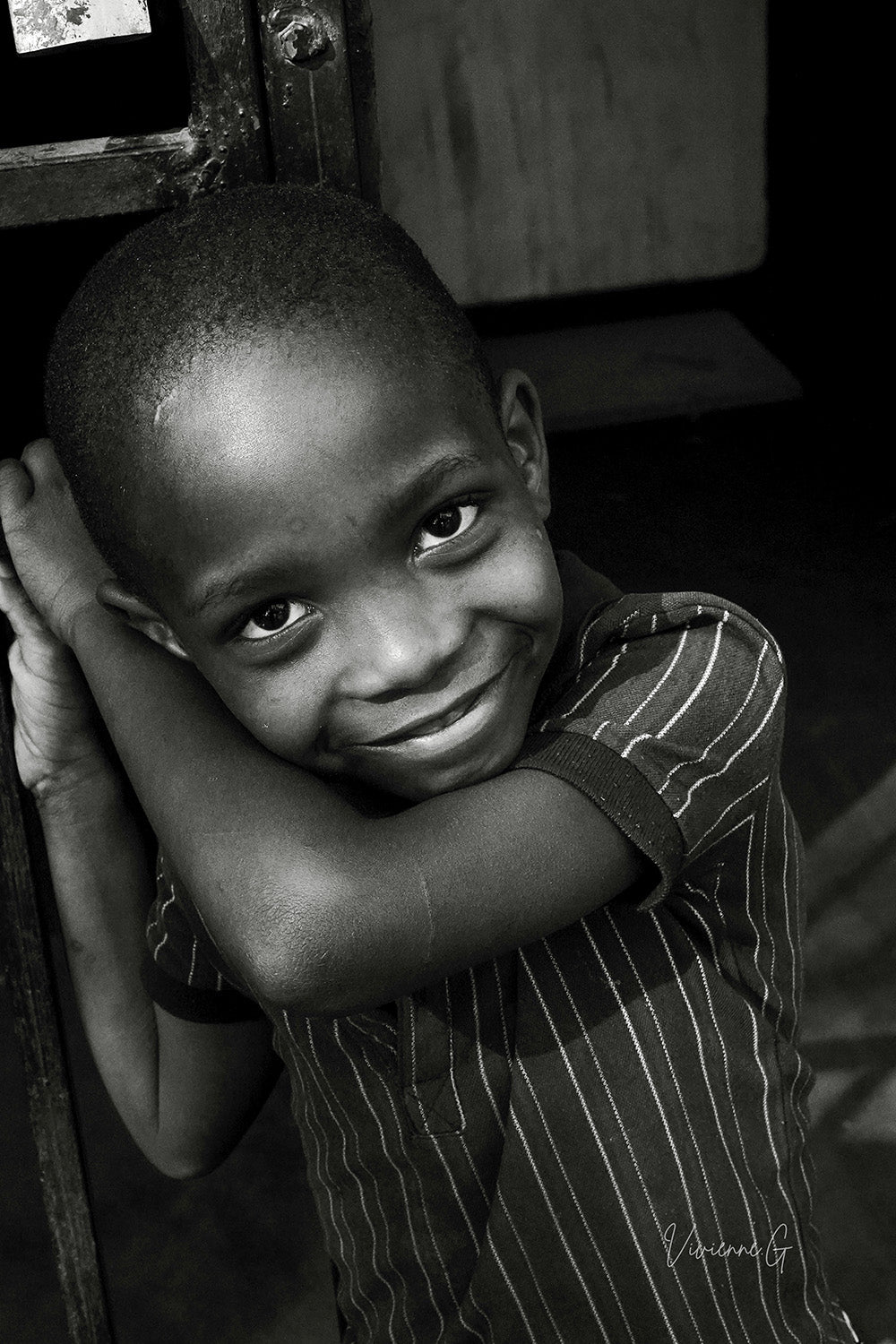 Cape Town, Small Boy Smiling