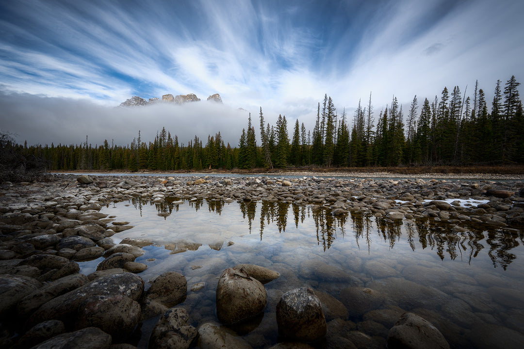 Castle Mountain, Rockies, Canada
