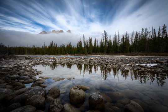Castle Mountain, Rockies, Canada