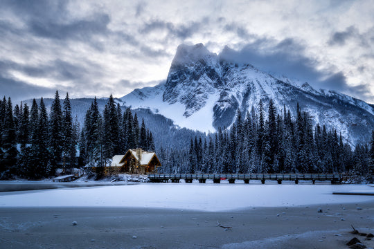 Emerald Lake Lodge Blue Hour