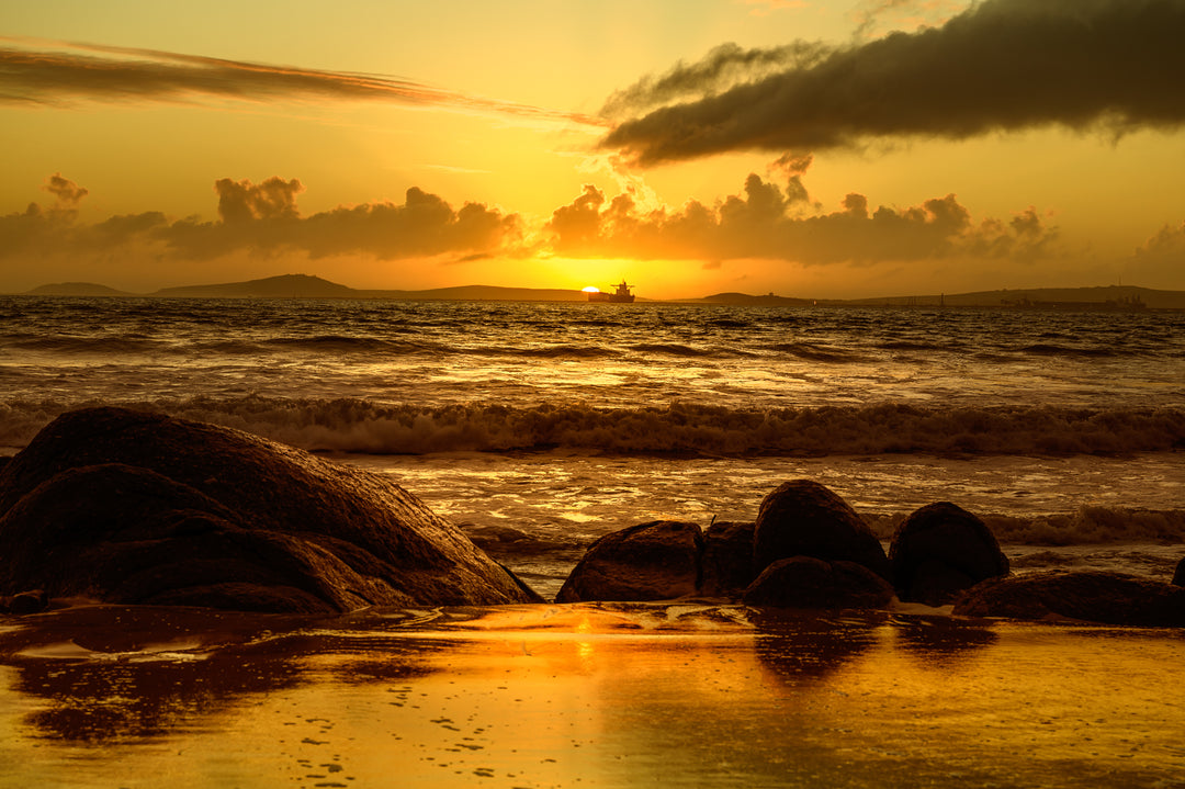 Sunset over the Ocean