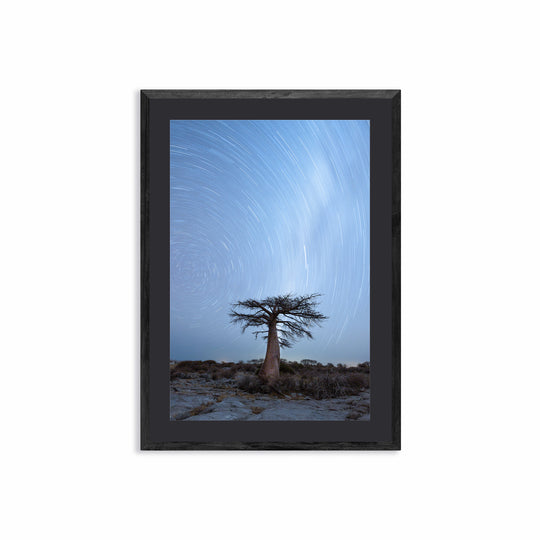 Star Trails over Kubu Island, Botswana