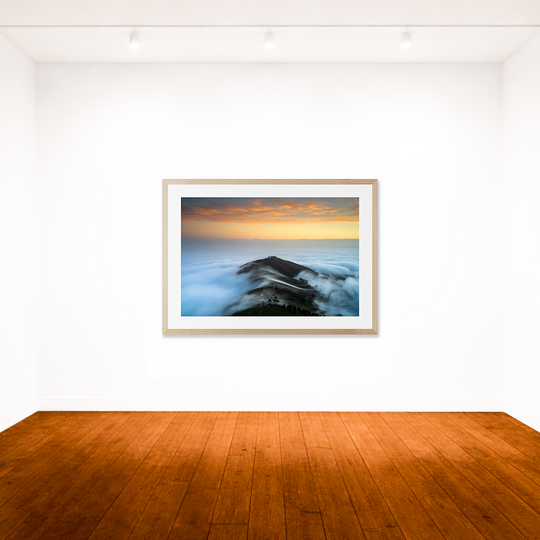 Lions Head fog sunrise