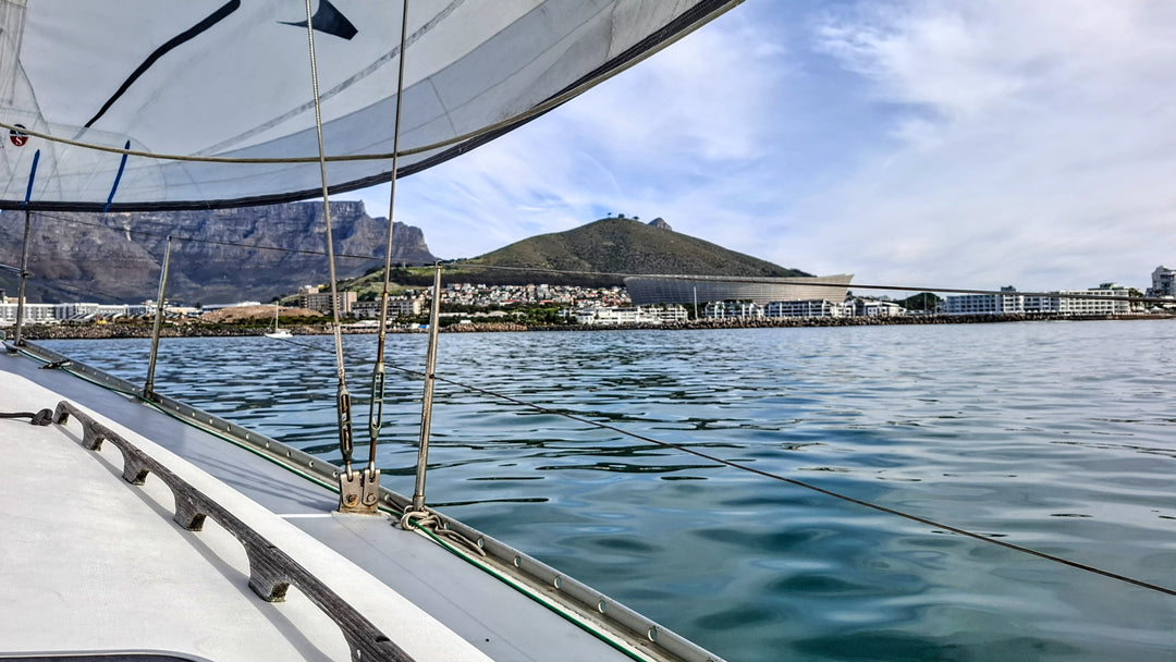 Signal Hill, Greenpoint Stadium and Sail Boat