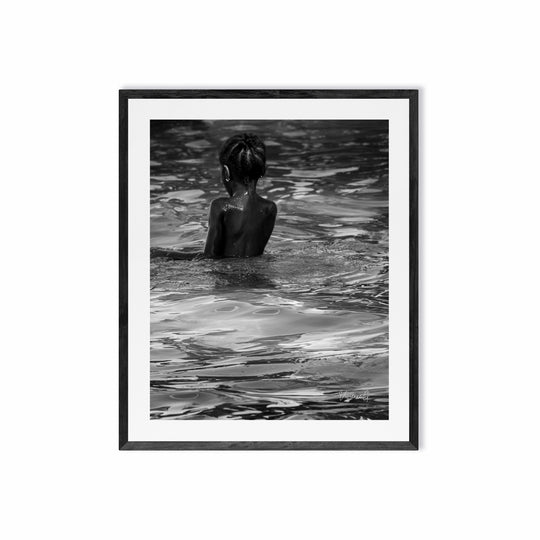 Lamu, Girl in Water