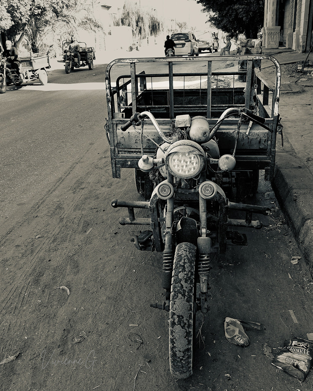 Siwa, Egypt, Tricycle
