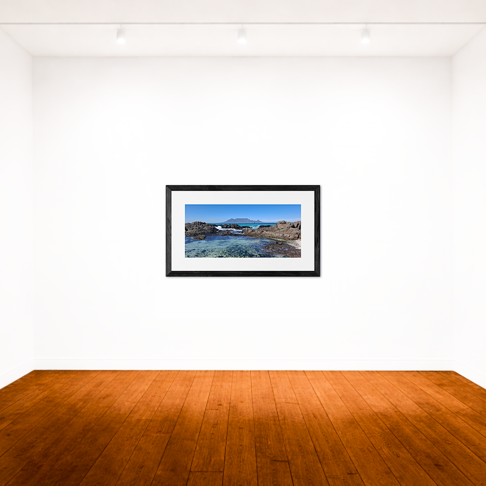 Table Mountain from Blaauberg Rock Pools